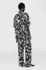 Elain Pant - Black Bird Of Paradise sold by Anine Bing