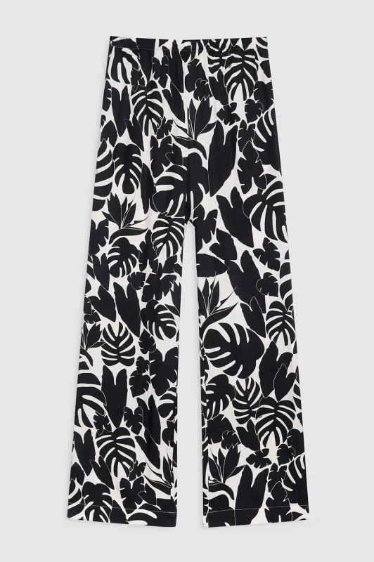 Elain Pant - Black Bird Of Paradise sold by Anine Bing