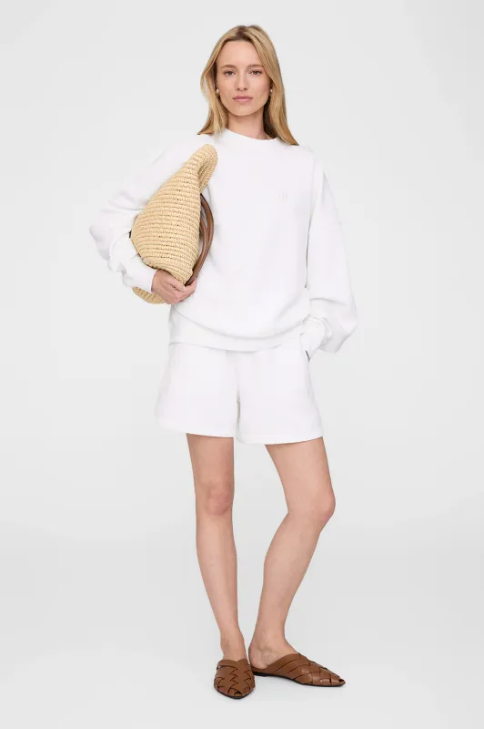 Kam Short Framed Monogram - Off White sold by Anine Bing