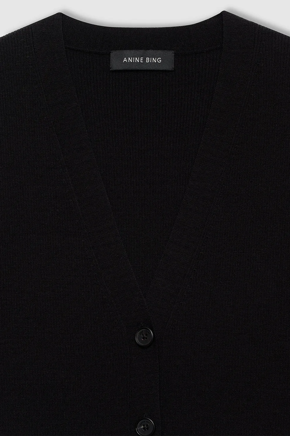 Lawrence Vest - Black sold by Anine Bing product image thumbnail 4