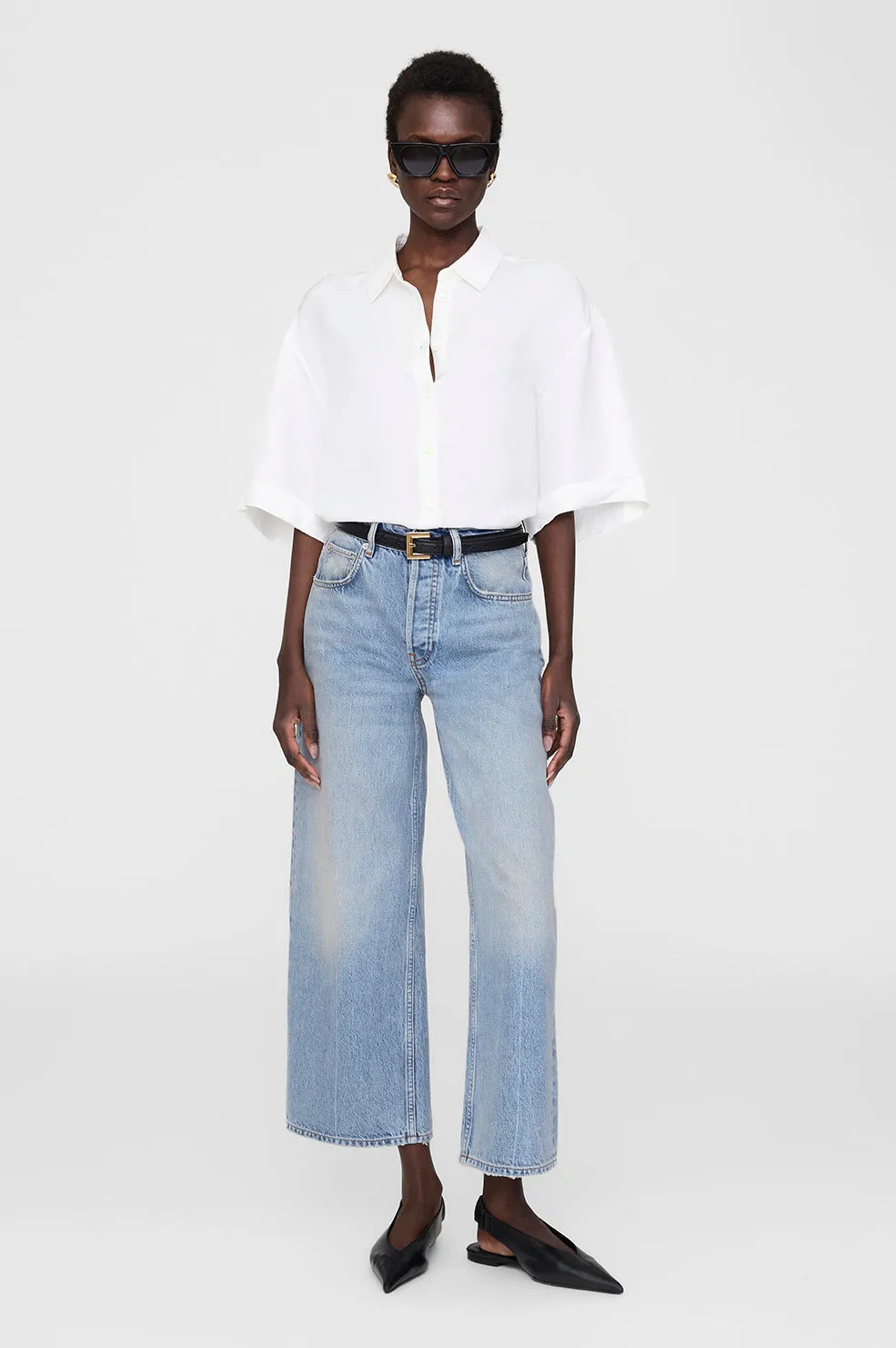 Hilda Slingback Flats - Black sold by Anine Bing product image thumbnail 3