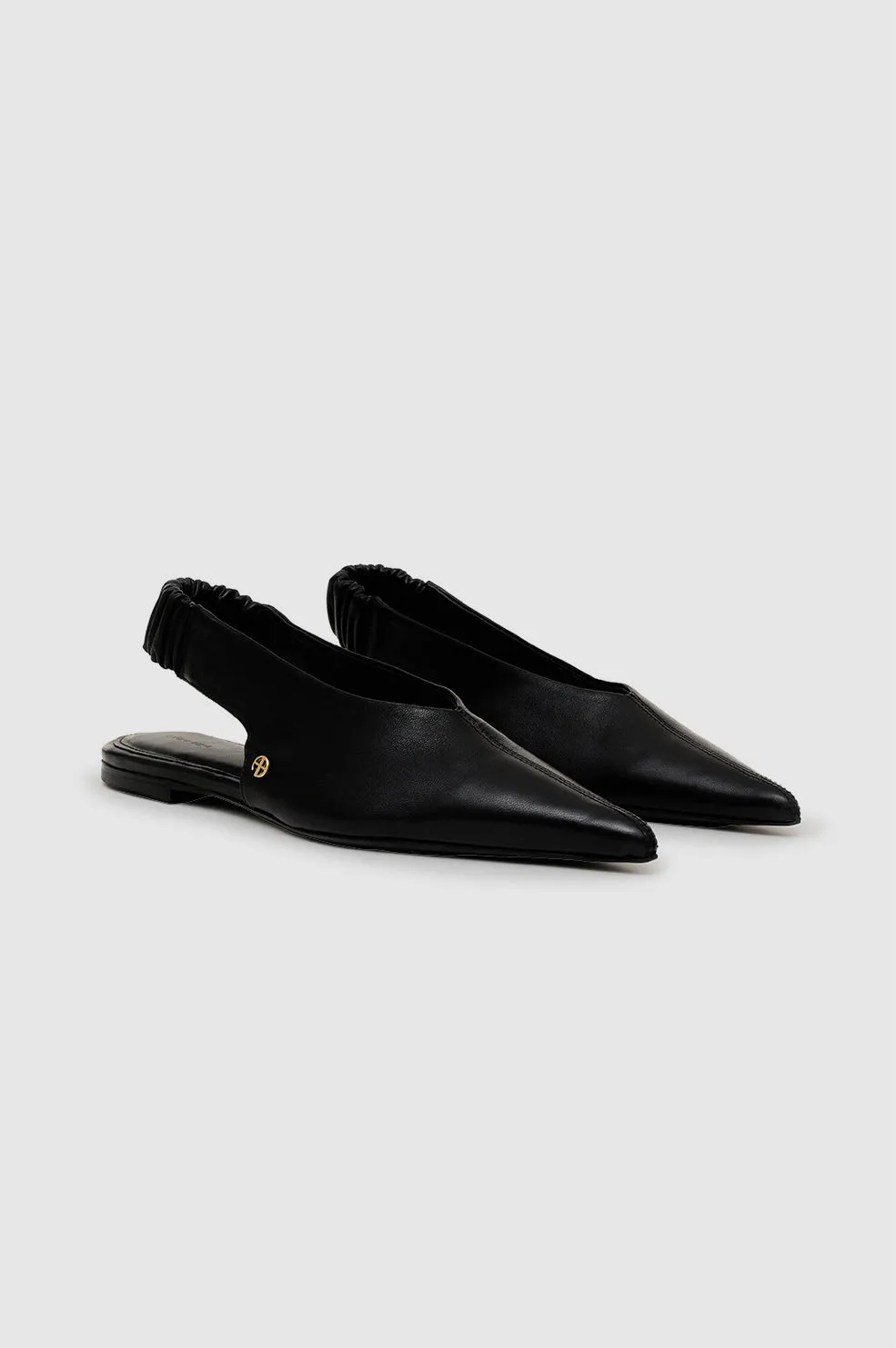 Hilda Slingback Flats - Black sold by Anine Bing product image thumbnail 4
