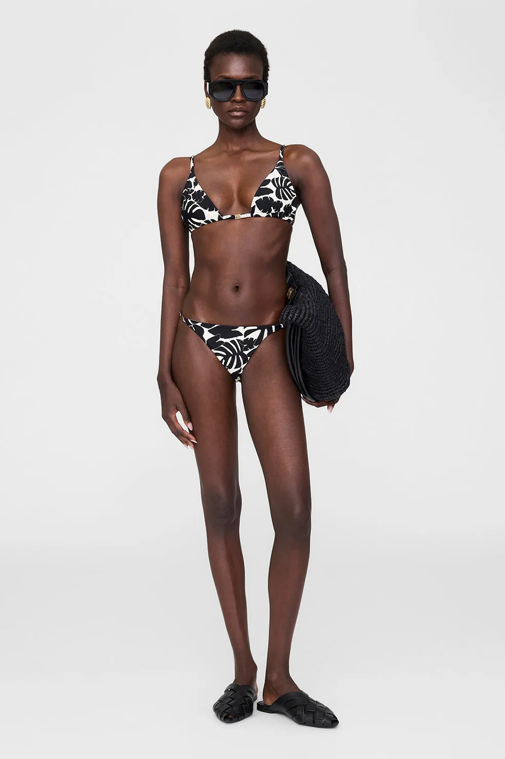 Bellamy Bikini Top - Black Bird Of Paradise sold by Anine Bing product image thumbnail 2