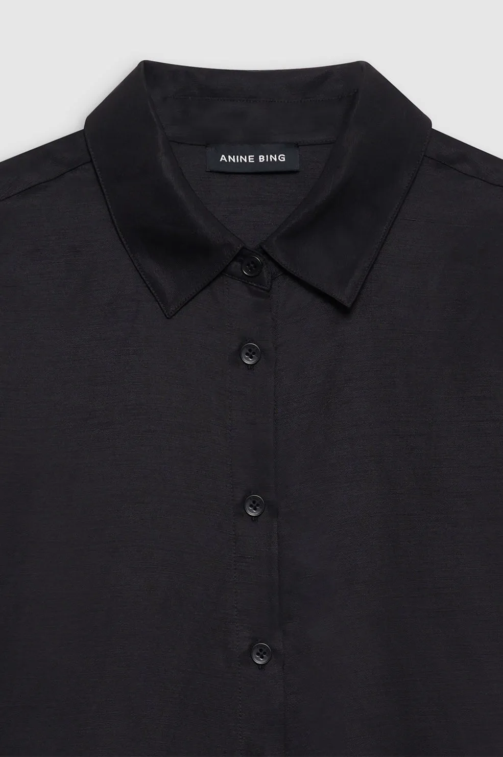 Coco Shirt - Black sold by Anine Bing product image thumbnail 4