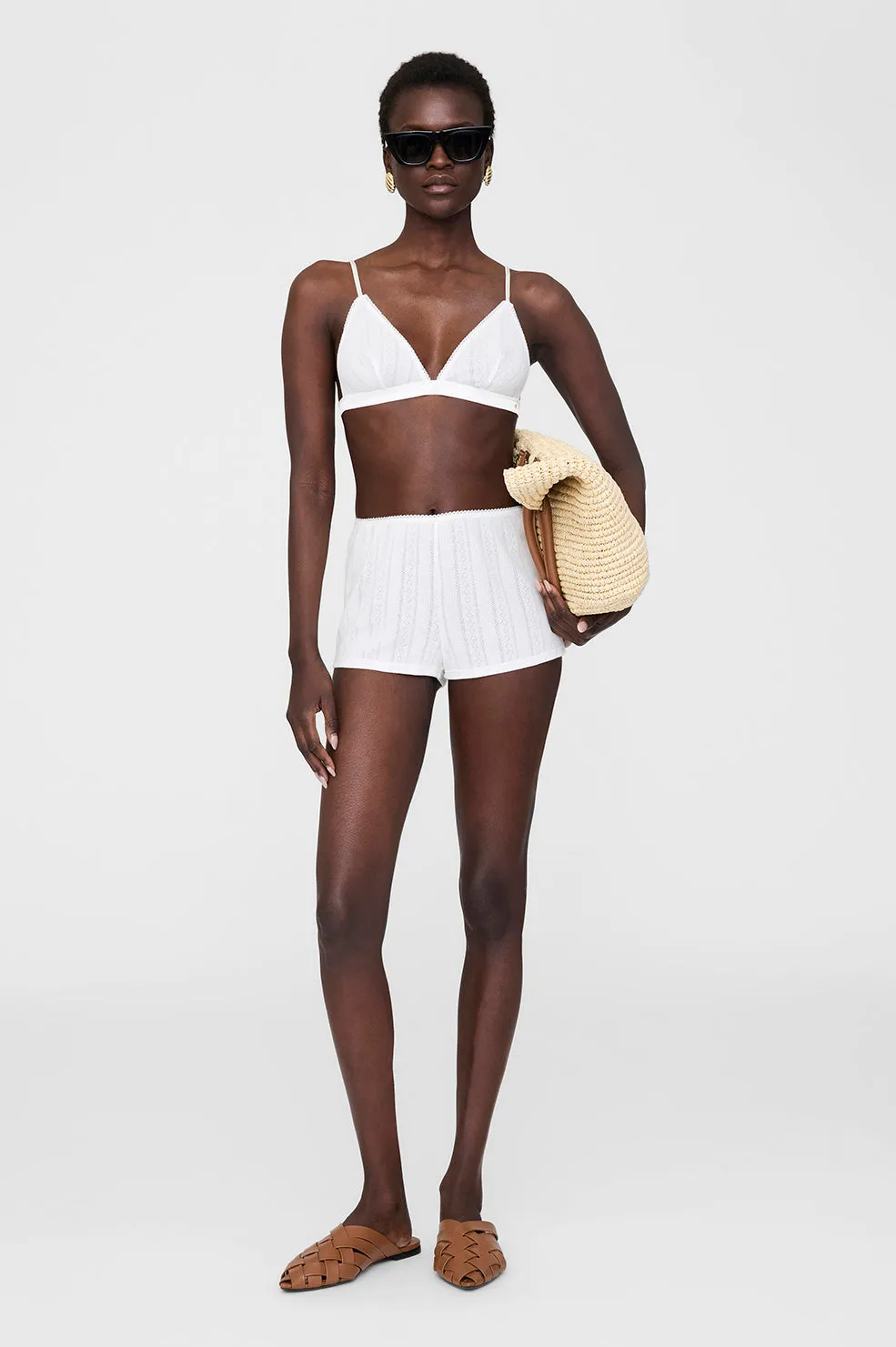 Eldra Bra - Off White sold by Anine Bing product image thumbnail 2