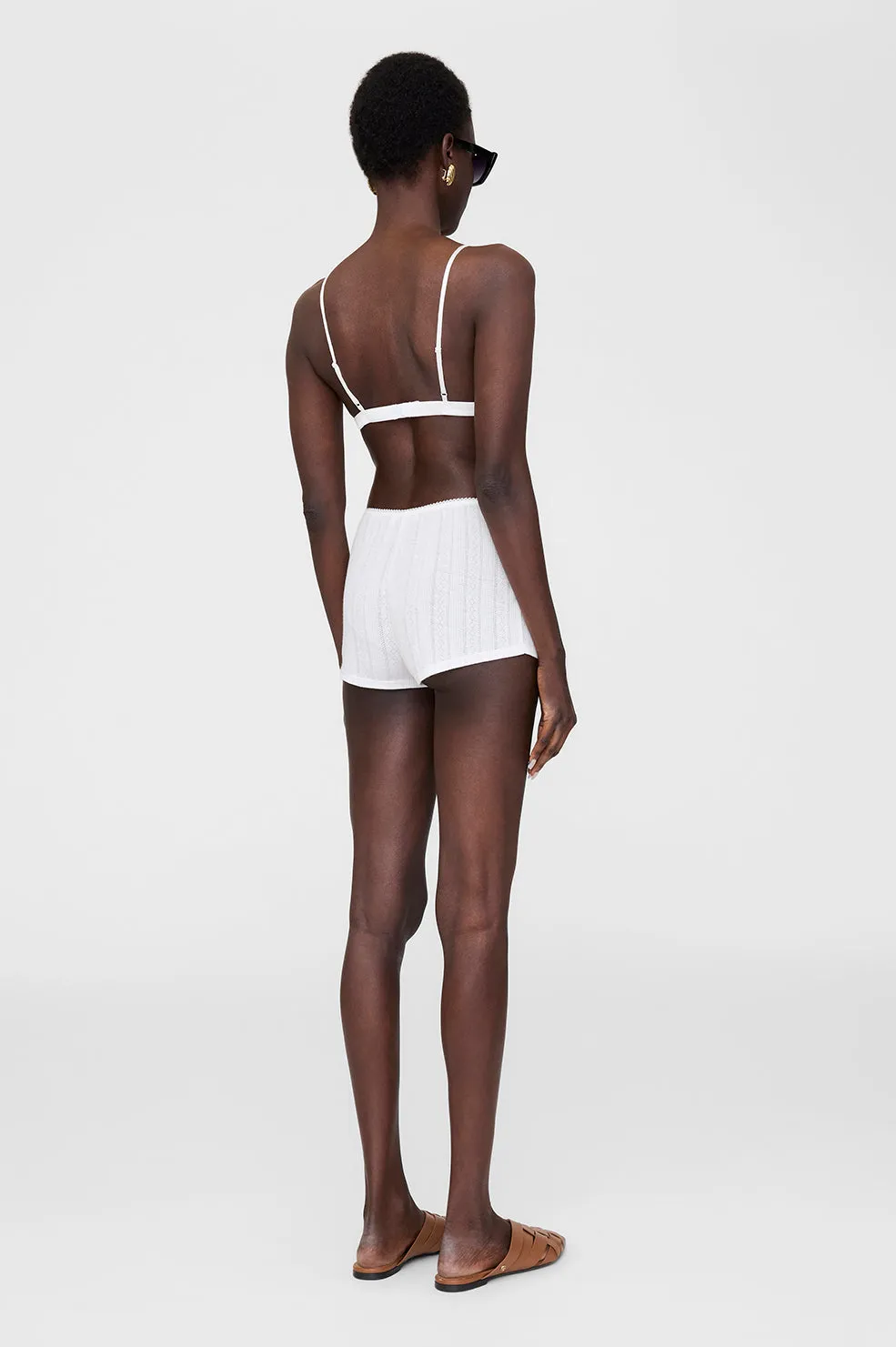 Eldra Bra - Off White sold by Anine Bing product image thumbnail 3