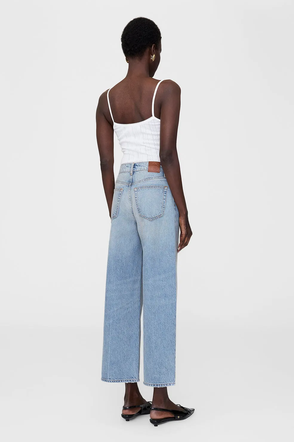 Pia Cami Tank - Off White sold by Anine Bing product image thumbnail 2