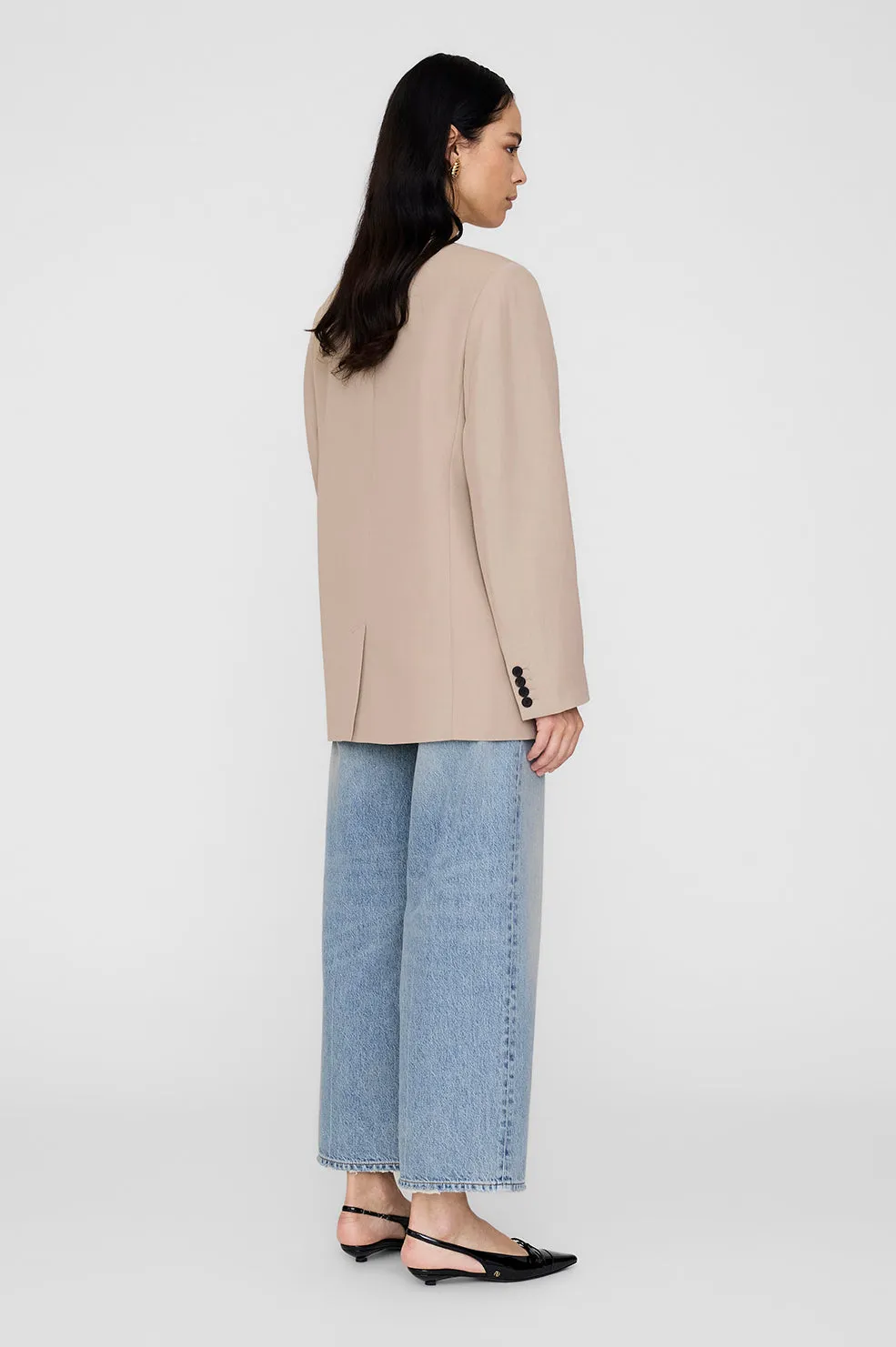 Maron Blazer - Fawn sold by Anine Bing product image thumbnail 2