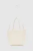 Small Elly Tote - Bone sold by Anine Bing