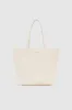 Small Elly Tote - Bone sold by Anine Bing