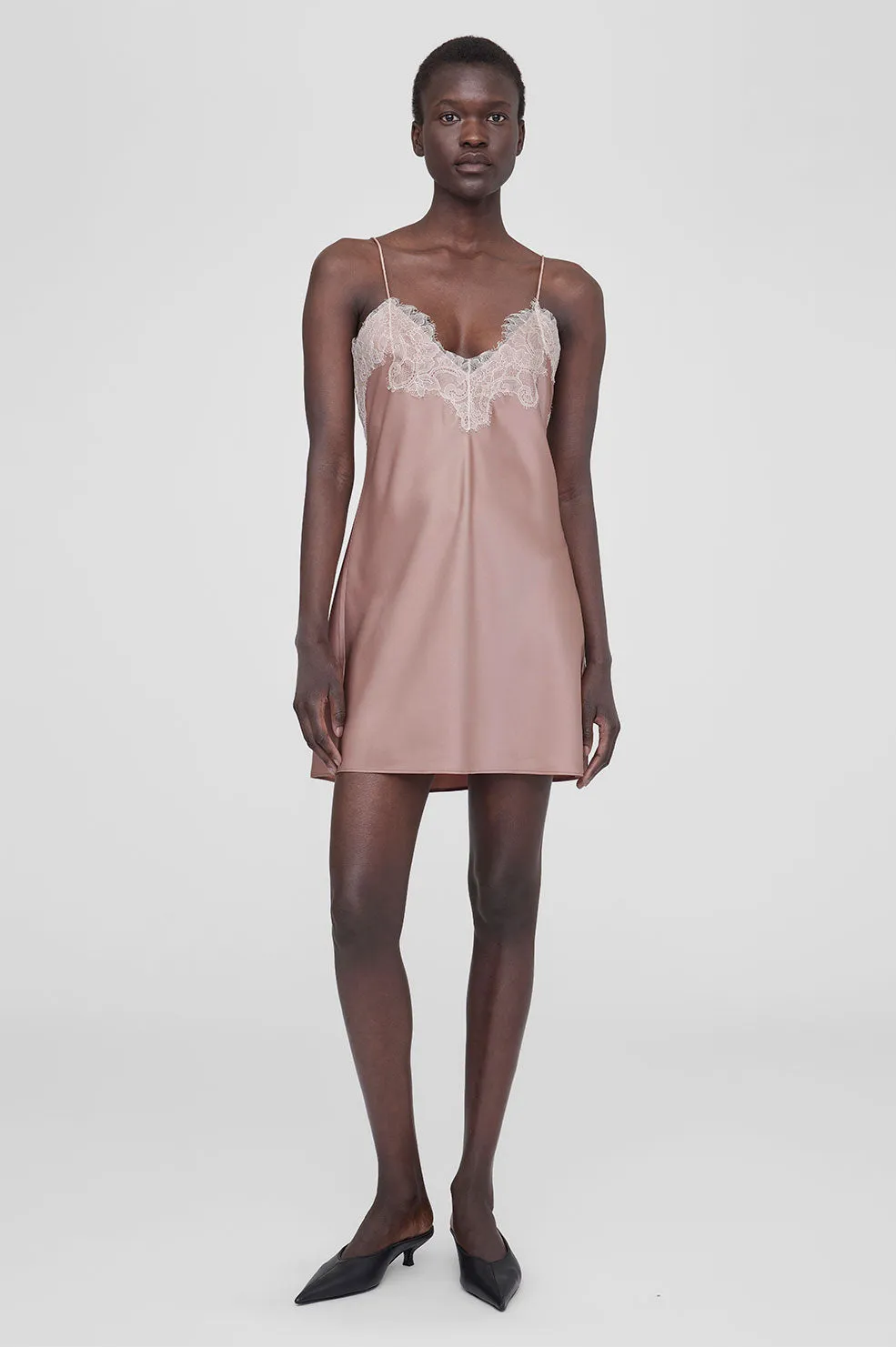 Romina Slip - Rose Dust sold by Anine Bing