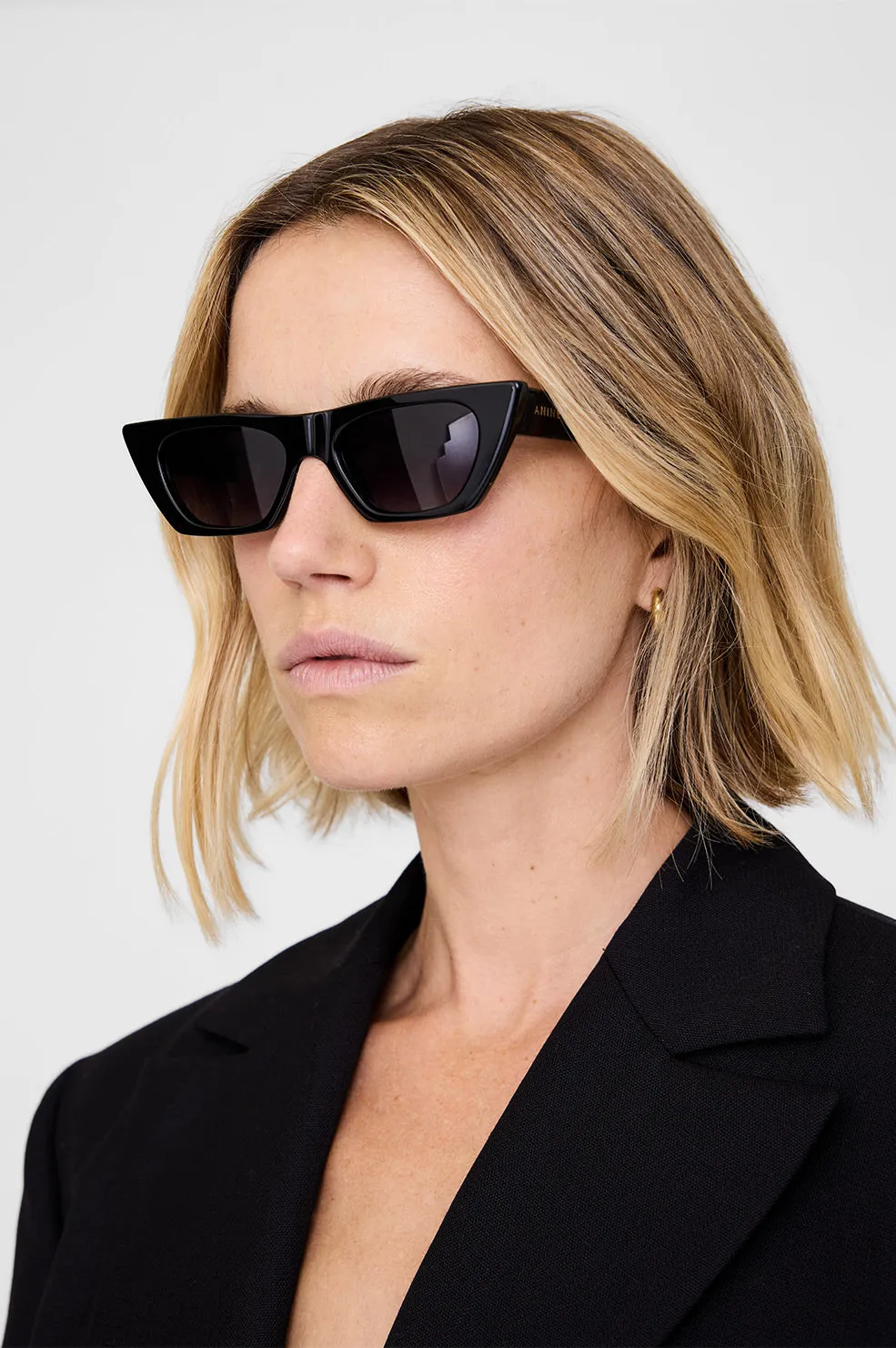 Pierre Sunglasses - Black sold by Anine Bing product image thumbnail 2