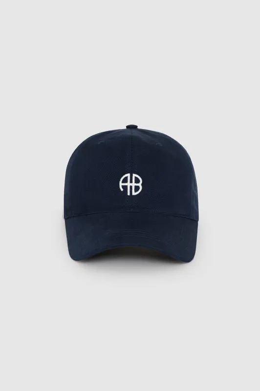 Jeremy Baseball Cap AB - Washed Navy made by Anine Bing