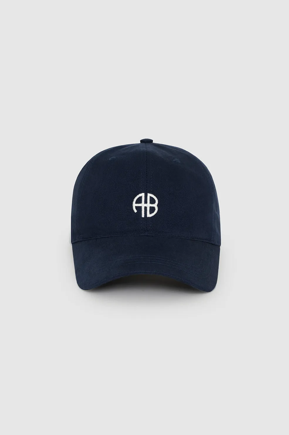 Jeremy Baseball Cap AB - Washed Navy sold by Anine Bing