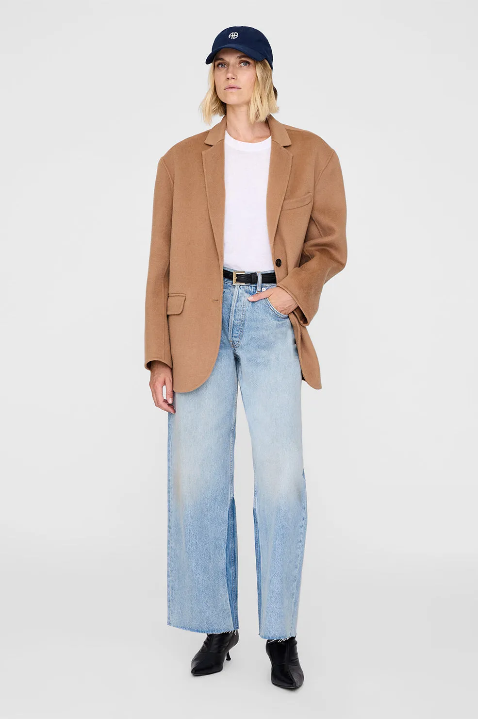 Jeremy Baseball Cap AB - Washed Navy sold by Anine Bing product image thumbnail 2