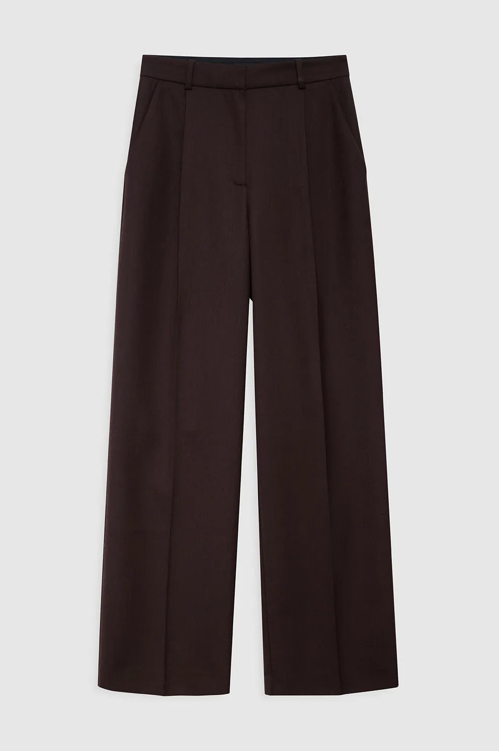 Trent Trouser - Deep Brown sold by Anine Bing