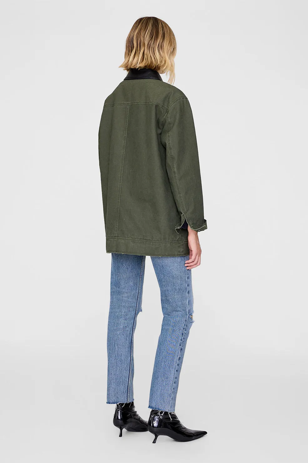 Sean Jacket - Army Green sold by Anine Bing product image thumbnail 4