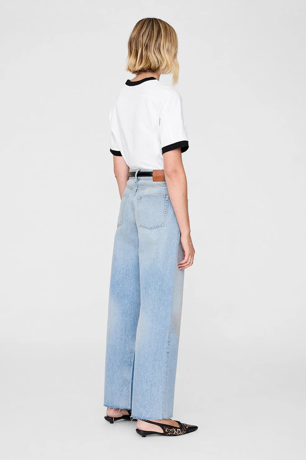 Jaylin Tee Paris - Ivory sold by Anine Bing product image thumbnail 2