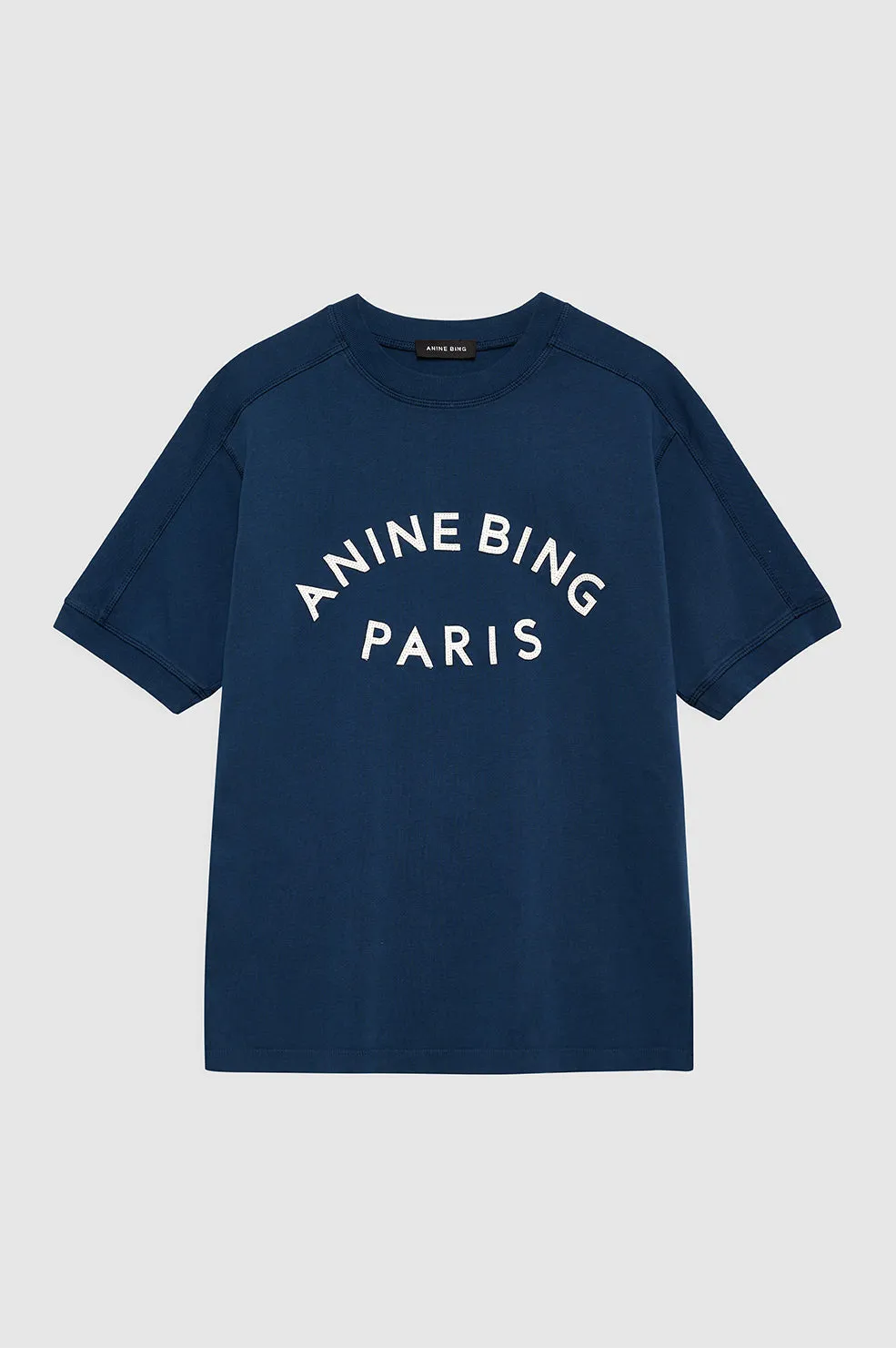 Jaylin Tee Paris - Washed Navy sold by Anine Bing product image thumbnail 3