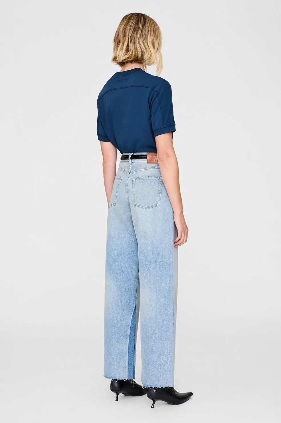 Jaylin Tee Paris - Washed Navy sold by Anine Bing product image thumbnail 2