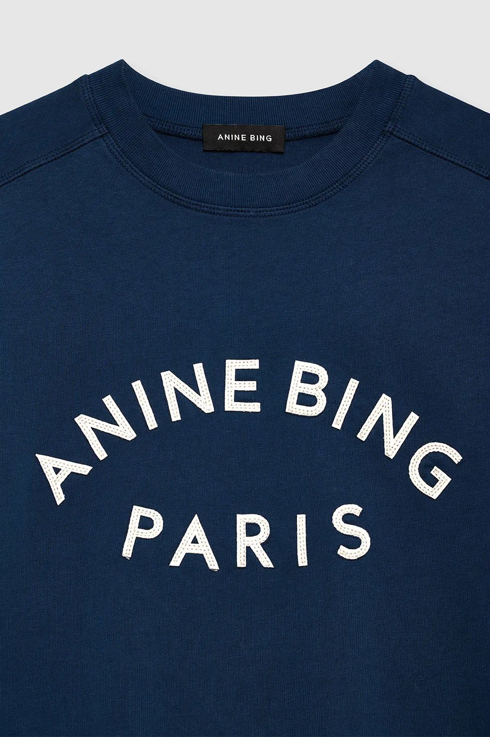 Jaylin Tee Paris - Washed Navy sold by Anine Bing product image thumbnail 4