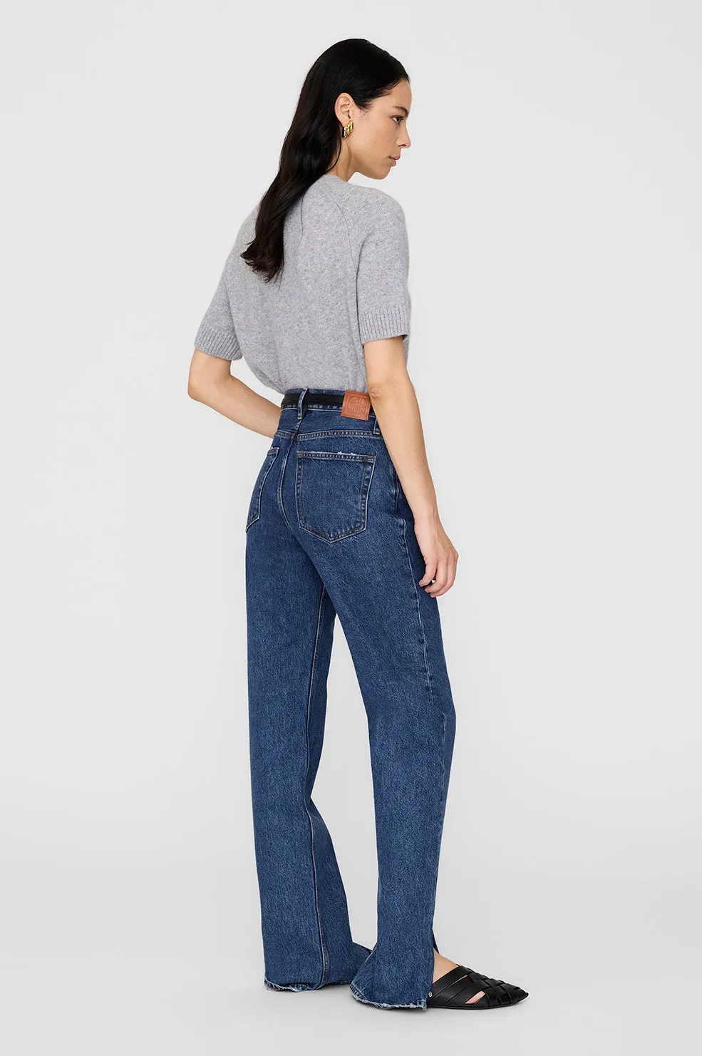 Jackson Sweater - Medium Heather Grey sold by Anine Bing product image thumbnail 2