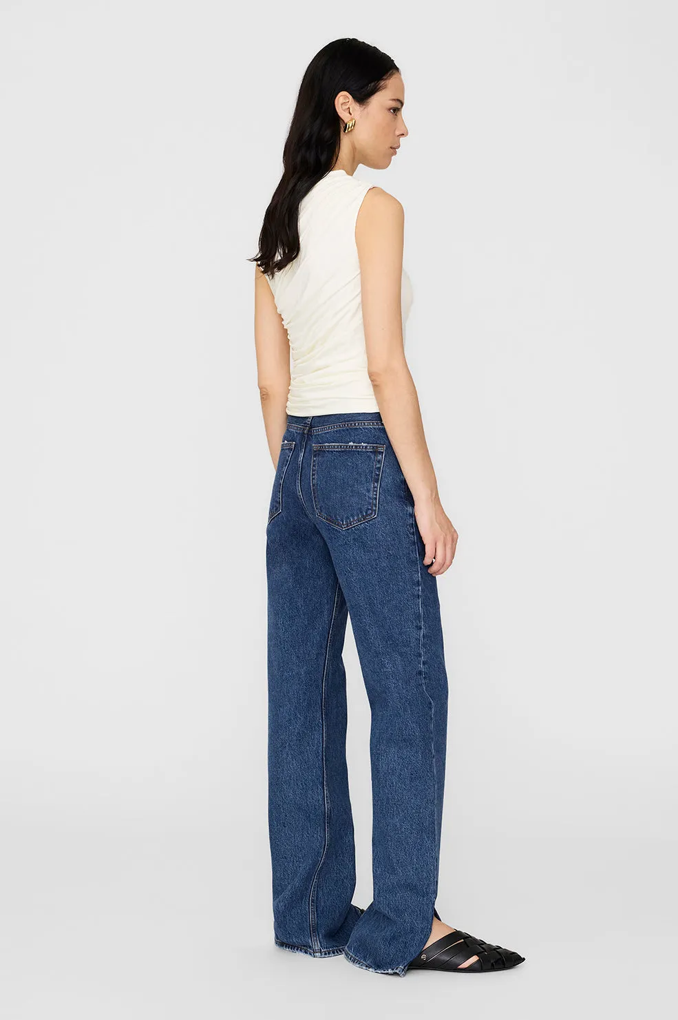 Lucia Top - Ivory sold by Anine Bing product image thumbnail 2