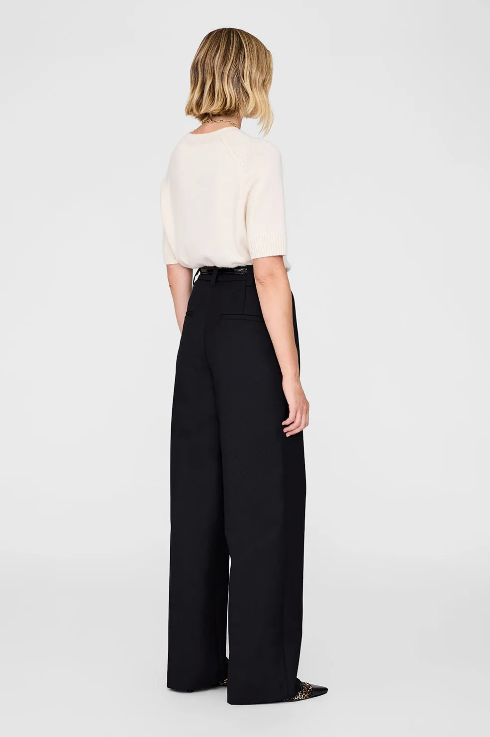 Trent Trouser - Black sold by Anine Bing product image thumbnail 2