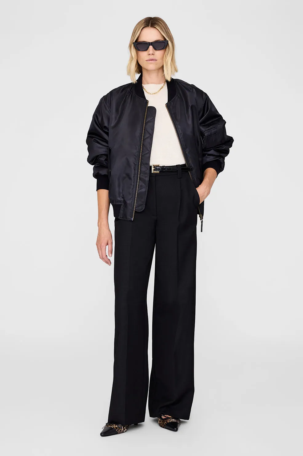 Trent Trouser - Black sold by Anine Bing product image thumbnail 5