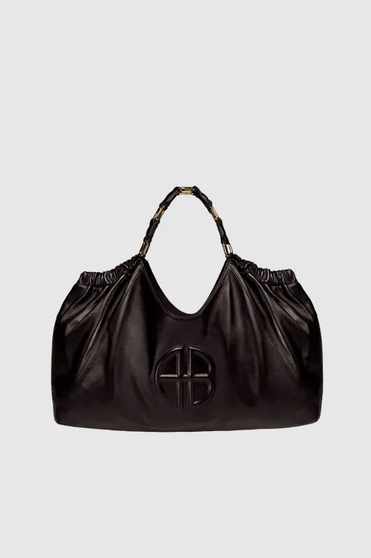 Medium Kate Tote - Dark Brown sold by Anine Bing