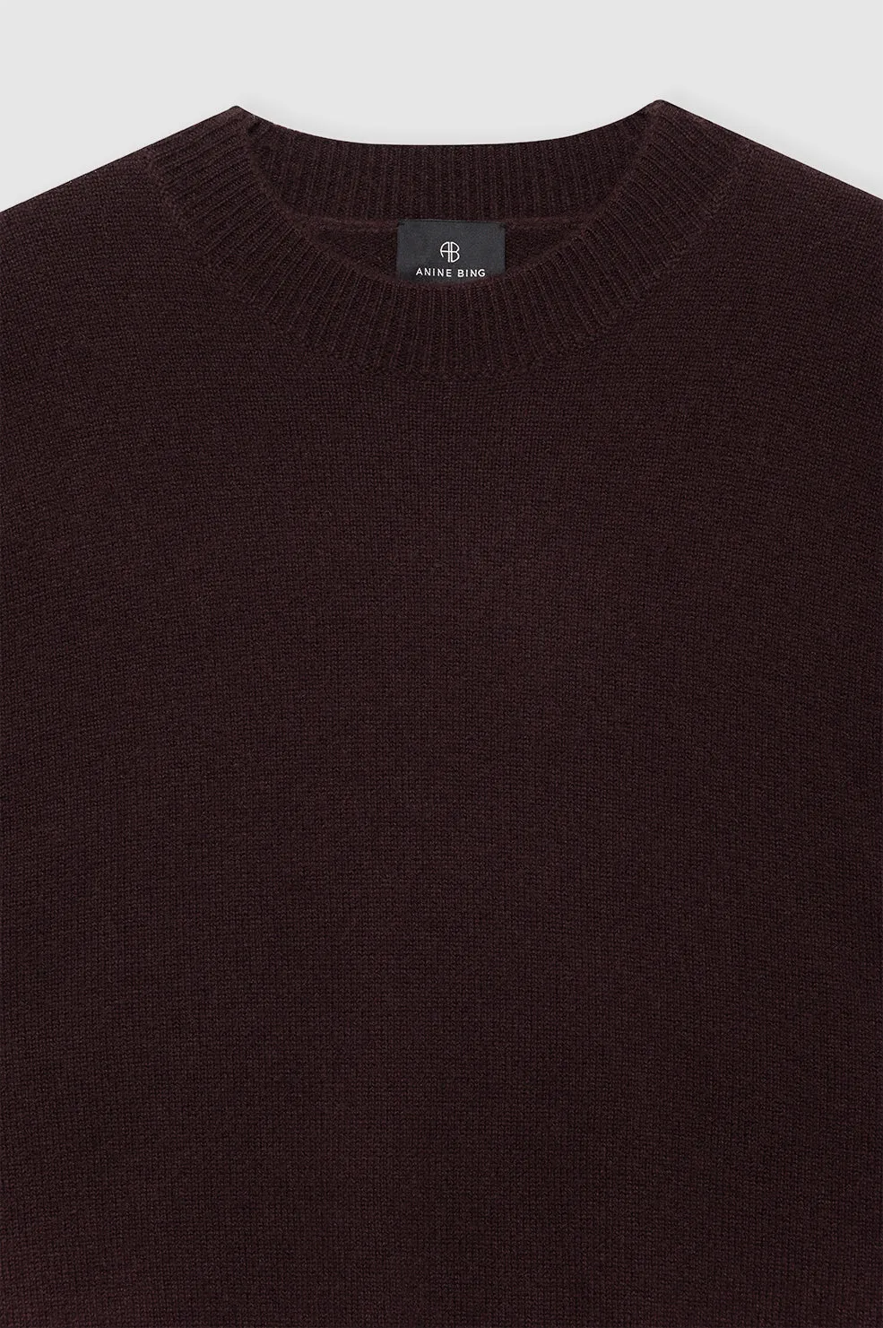 Lee Crew Sweater - Deep Brown sold by Anine Bing product image thumbnail 4