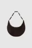 Kate Hobo Bag - Dark Brown Suede sold by Anine Bing