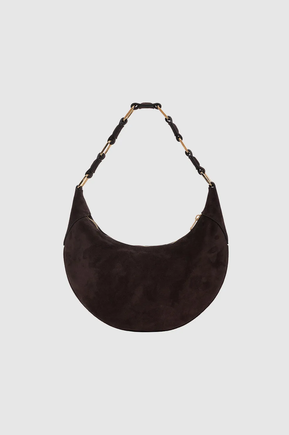 Kate Hobo Bag - Dark Brown Suede sold by Anine Bing product image thumbnail 3