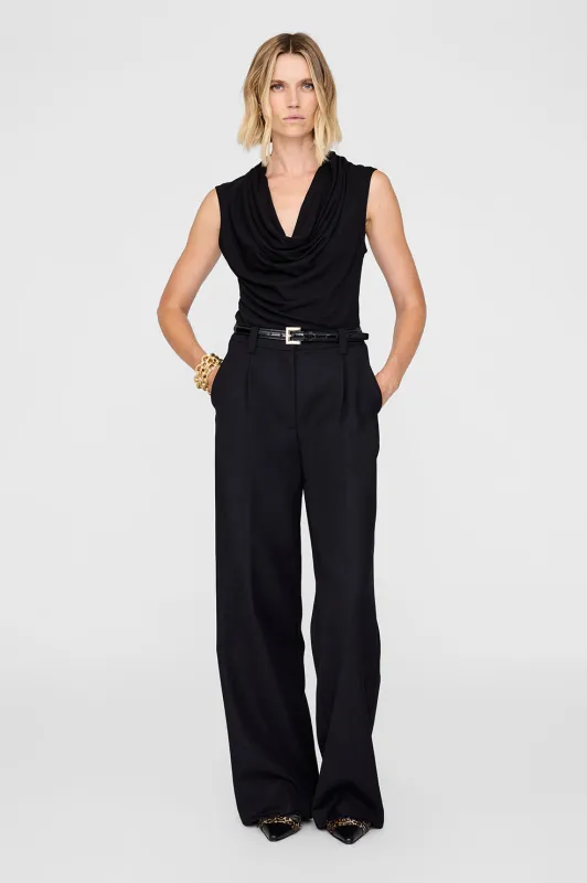 Jeanette Bodysuit - Black sold by Anine Bing
