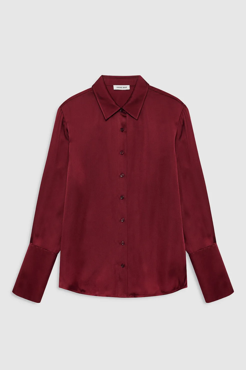 Amanda Shirt - Cabernet sold by Anine Bing