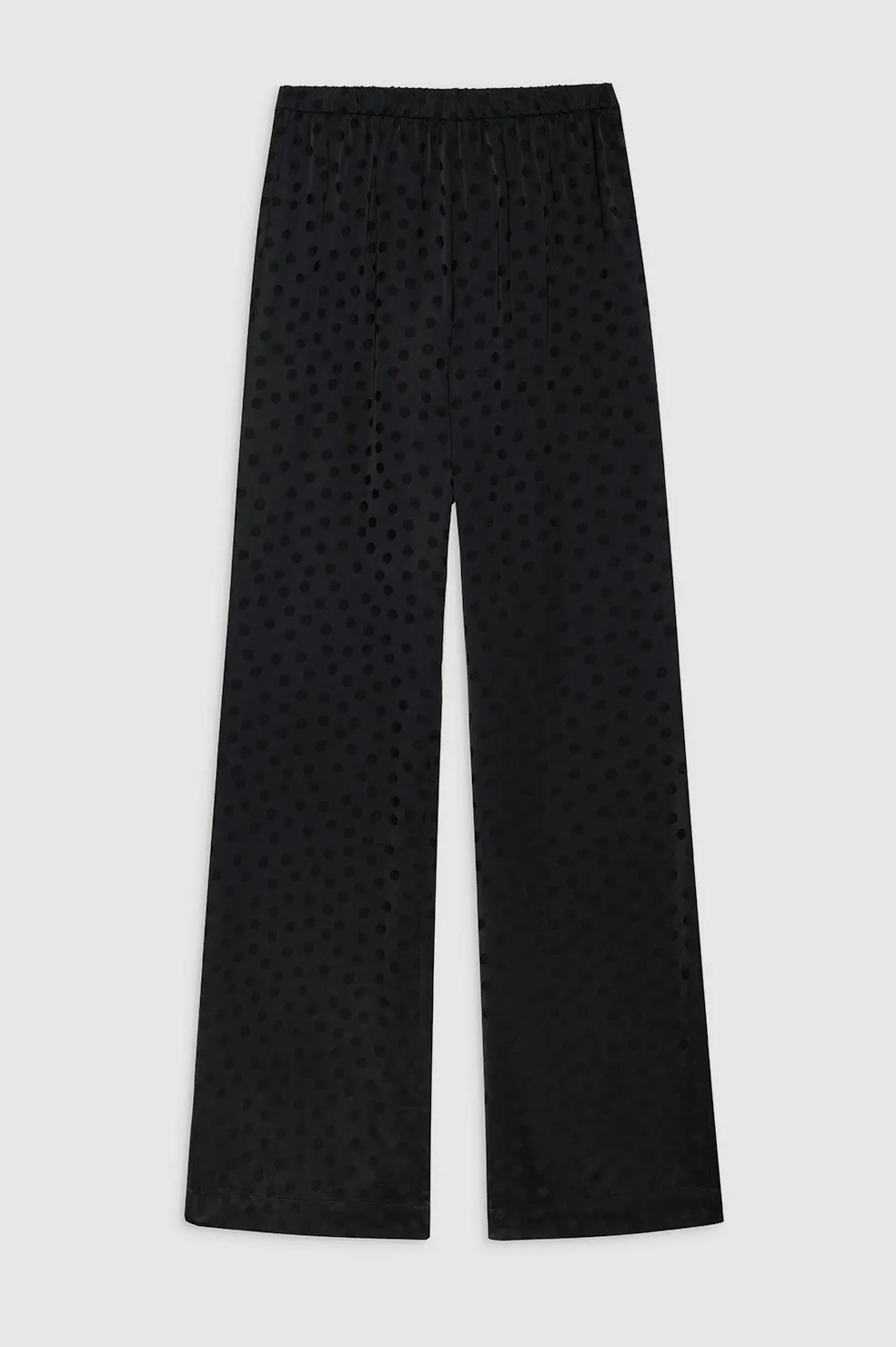 Elain Pant - Black Dot Jacquard sold by Anine Bing