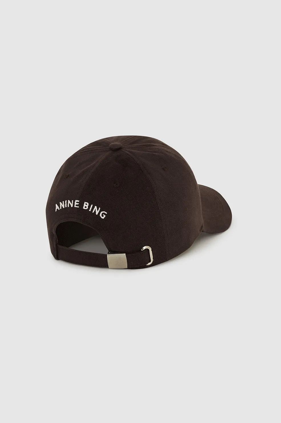 Jeremy Baseball Cap Ab - Deep Brown sold by Anine Bing product image thumbnail 4