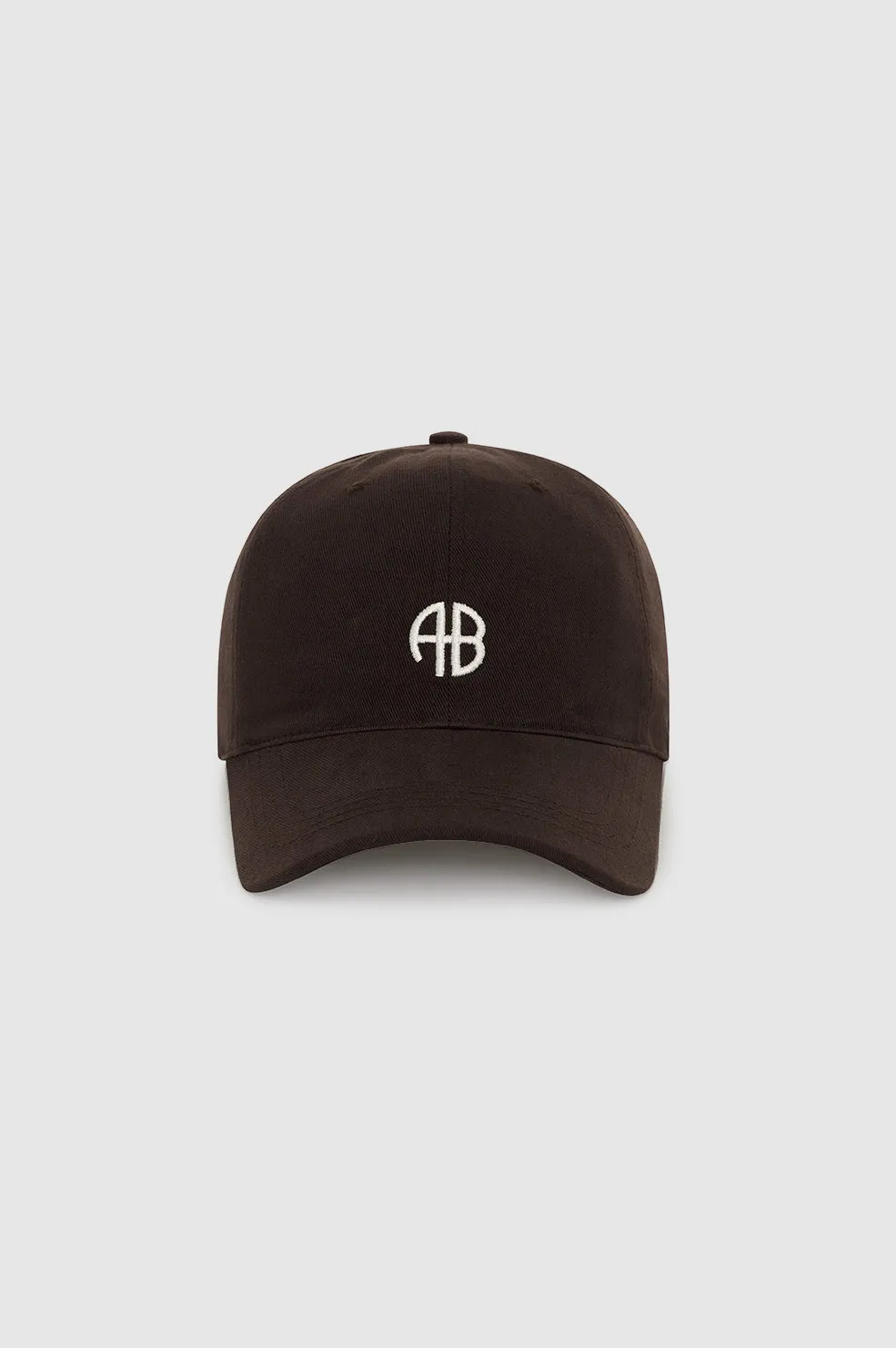 Jeremy Baseball Cap Ab - Deep Brown sold by Anine Bing
