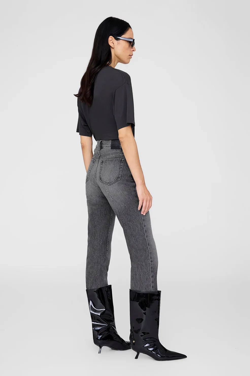 Cohen Tee - Washed Black sold by Anine Bing product image thumbnail 2
