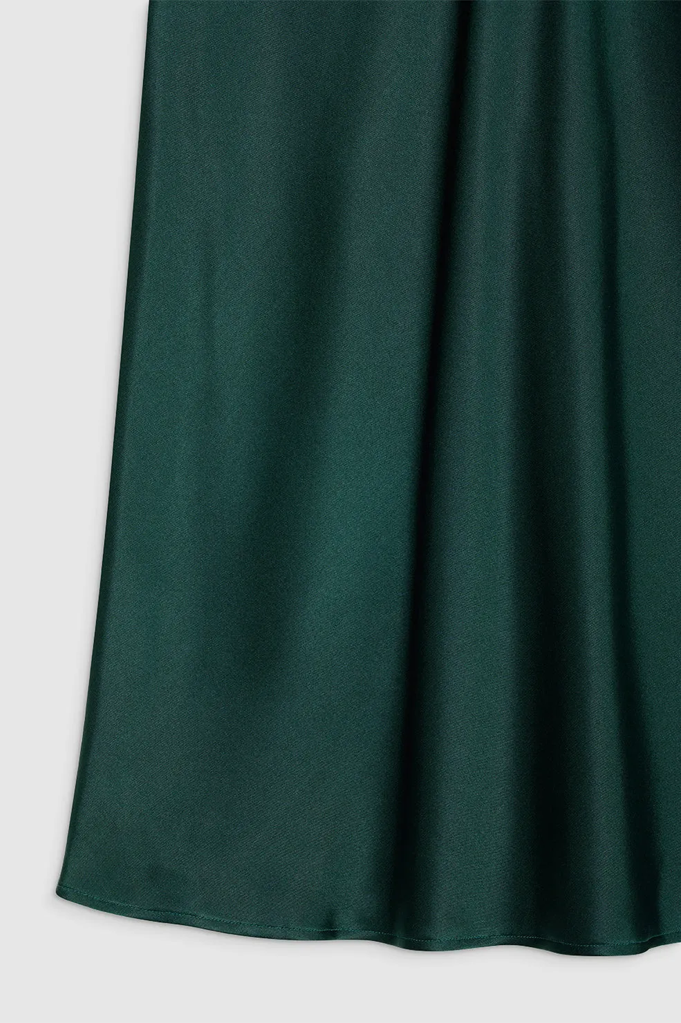 Bar Silk Skirt - Dark Teal sold by Anine Bing product image thumbnail 4