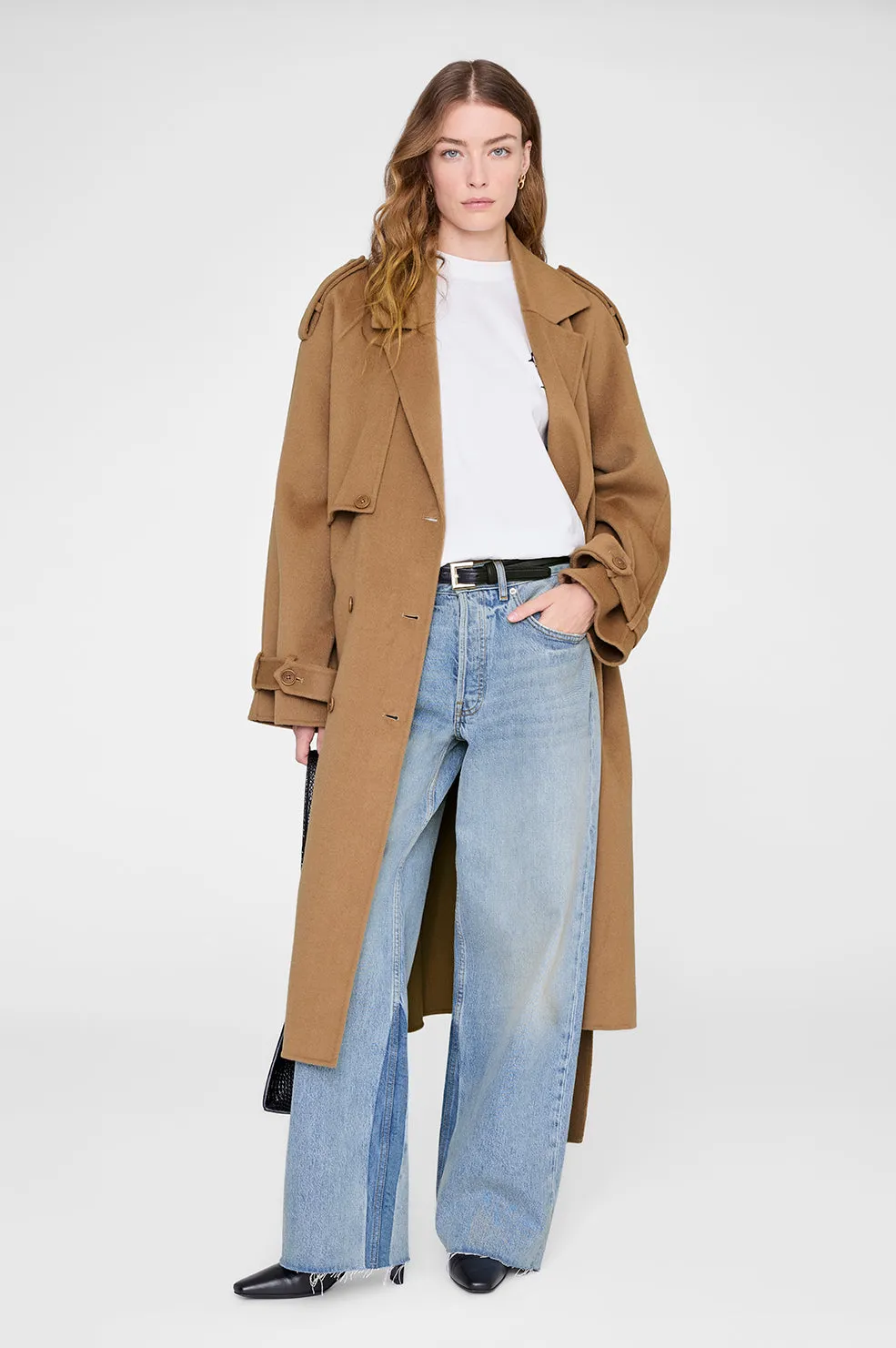 Walker Tee Ab Ny - Ivory sold by Anine Bing product image thumbnail 5