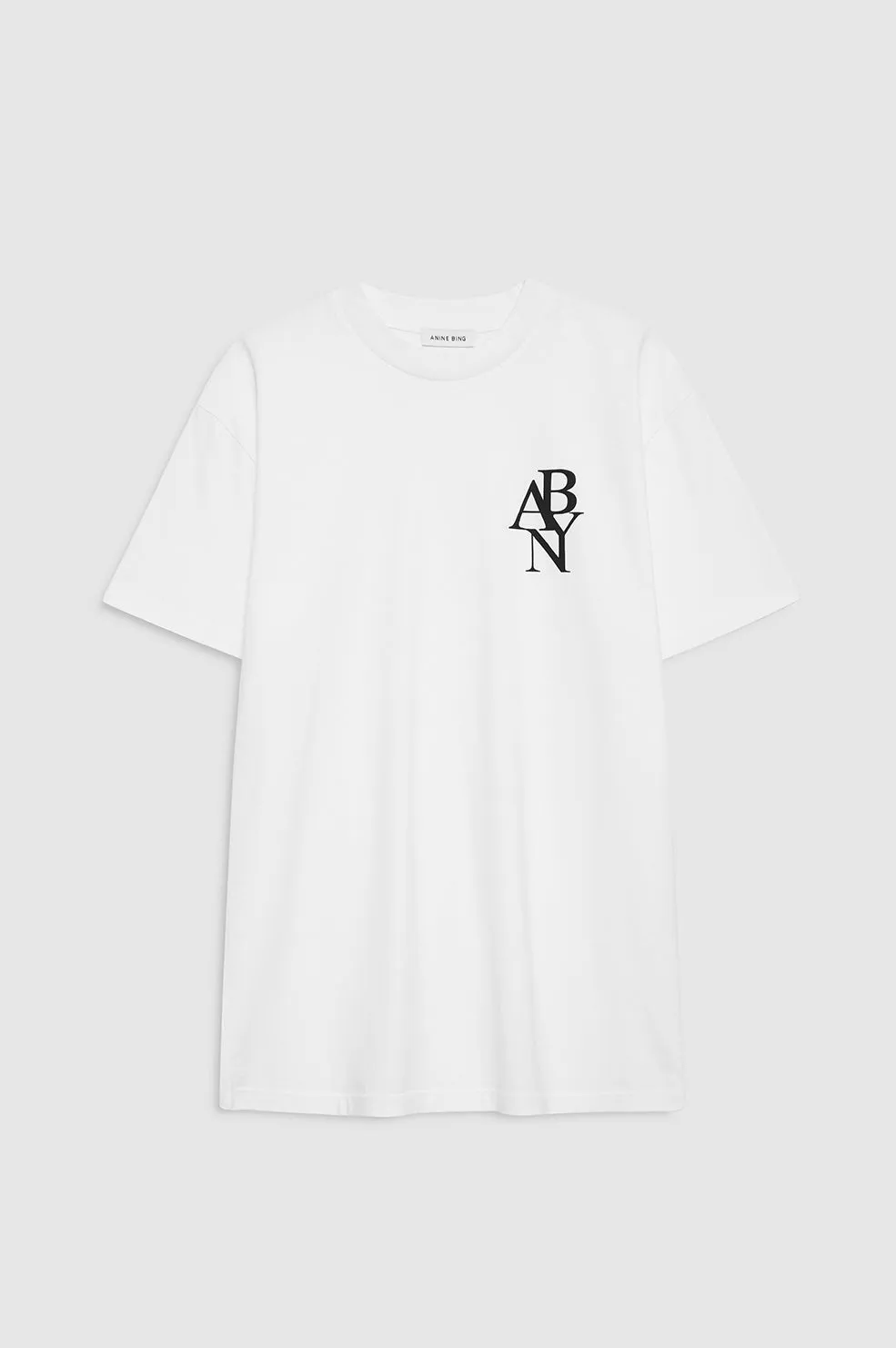 Walker Tee Ab Ny - Ivory sold by Anine Bing product image thumbnail 3