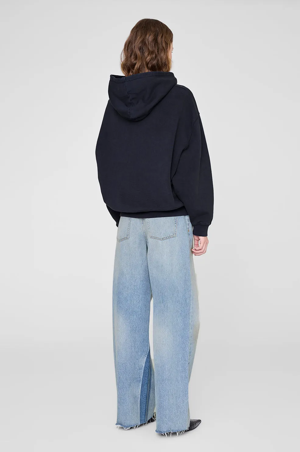 Jaci Hoodie Letterman - Vintage Black sold by Anine Bing product image thumbnail 2