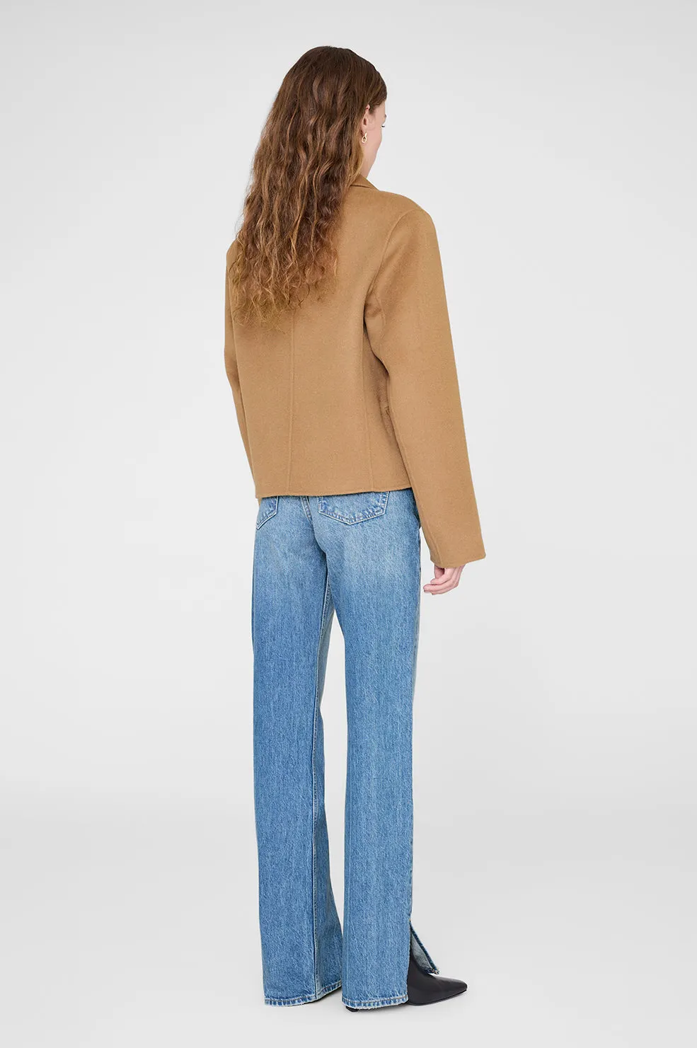 Etienne Blazer - Camel Cashmere Blend sold by Anine Bing product image thumbnail 2