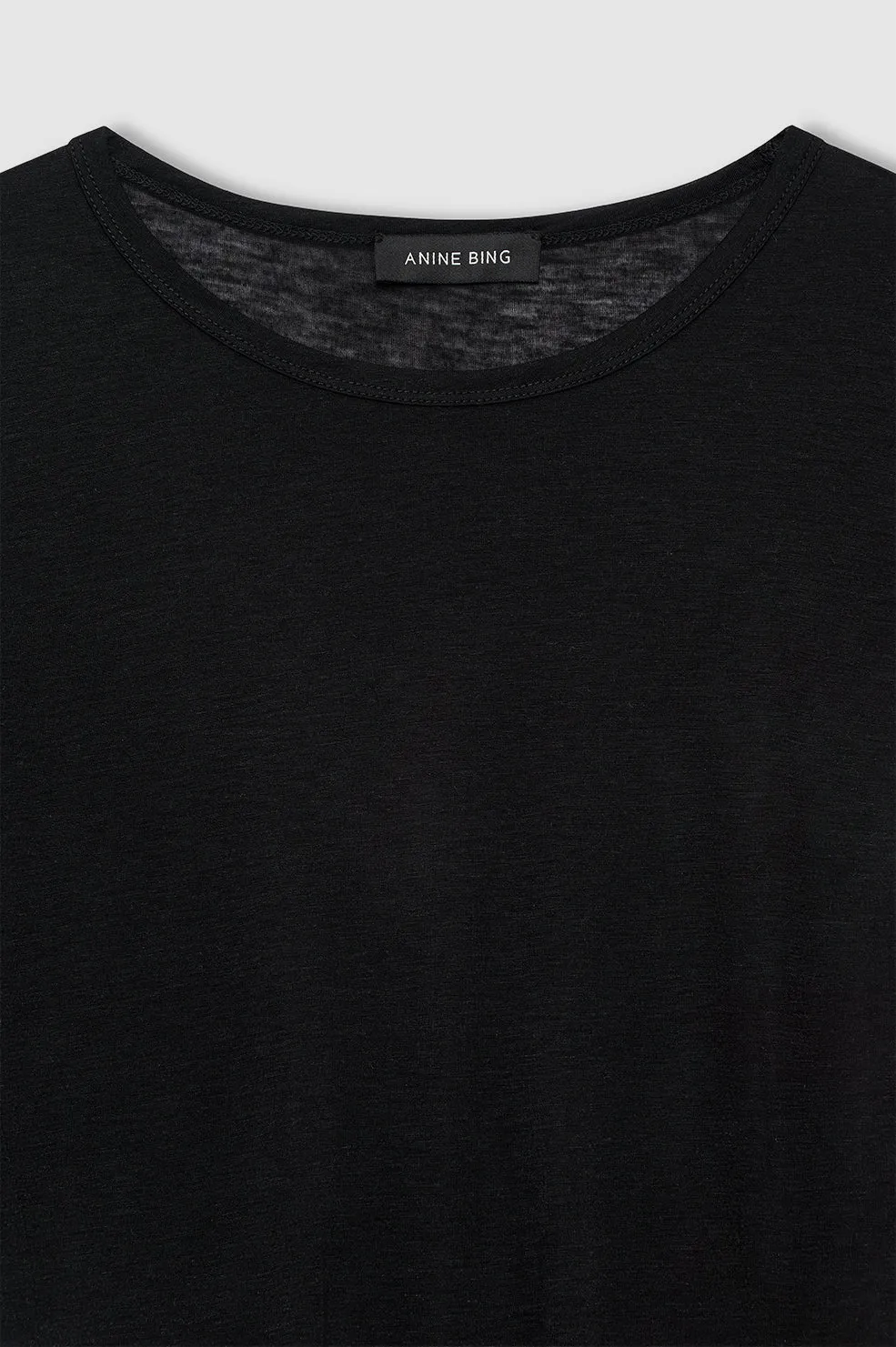 Sylvie Long Sleeve Tee - Black sold by Anine Bing product image thumbnail 4