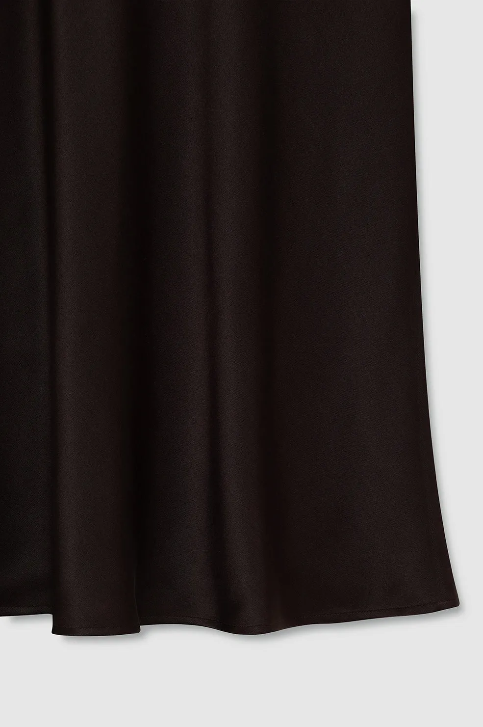 Bar Silk Skirt - Deep Brown sold by Anine Bing product image thumbnail 4