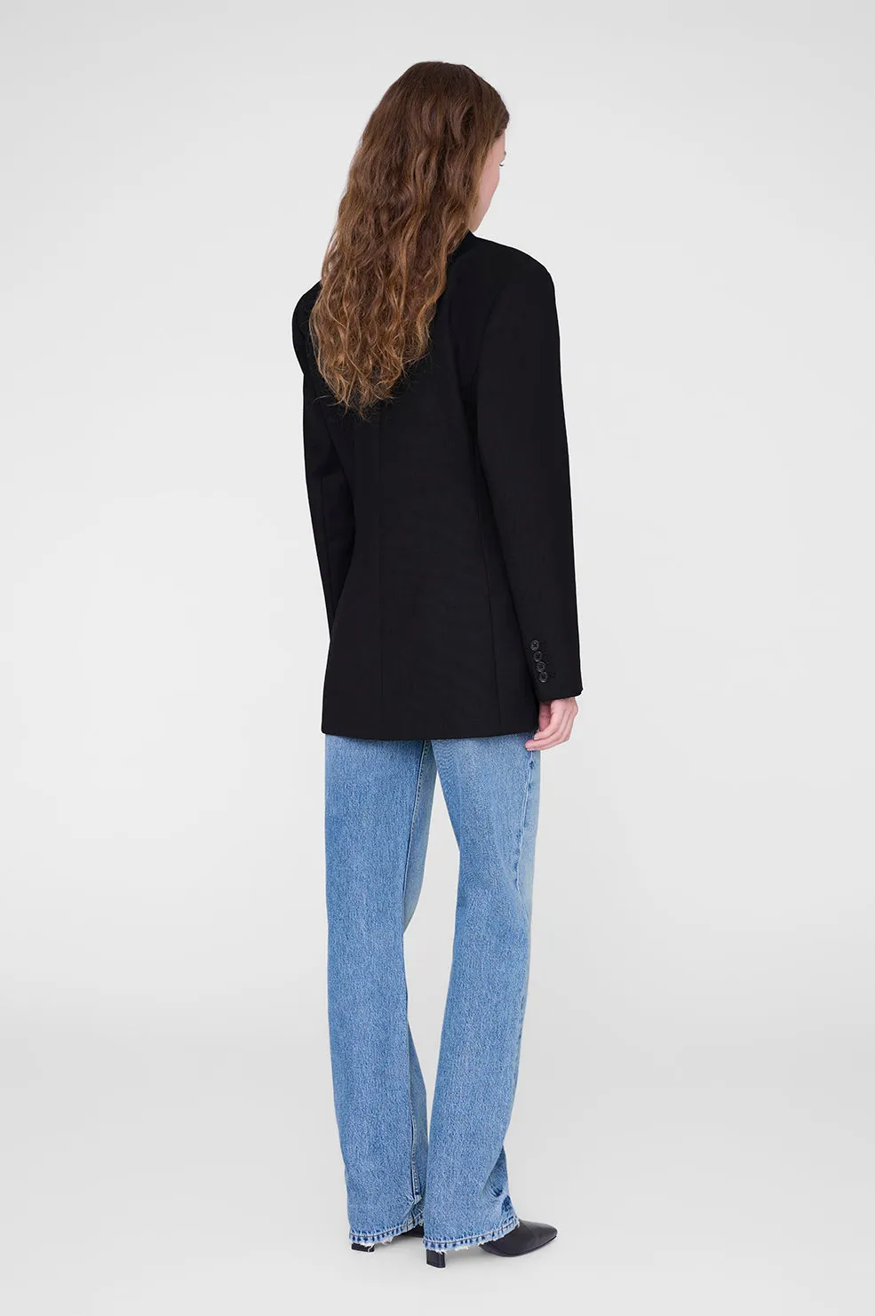 Aretha Blazer - Black sold by Anine Bing product image thumbnail 2