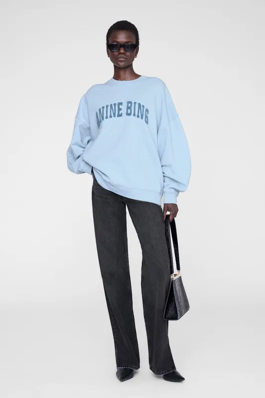 Miles Sweatshirt Anine Bing - Pale Blue sold by Anine Bing