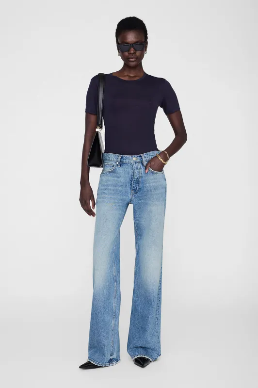 Sylvie Tee - Midnight Blue sold by Anine Bing