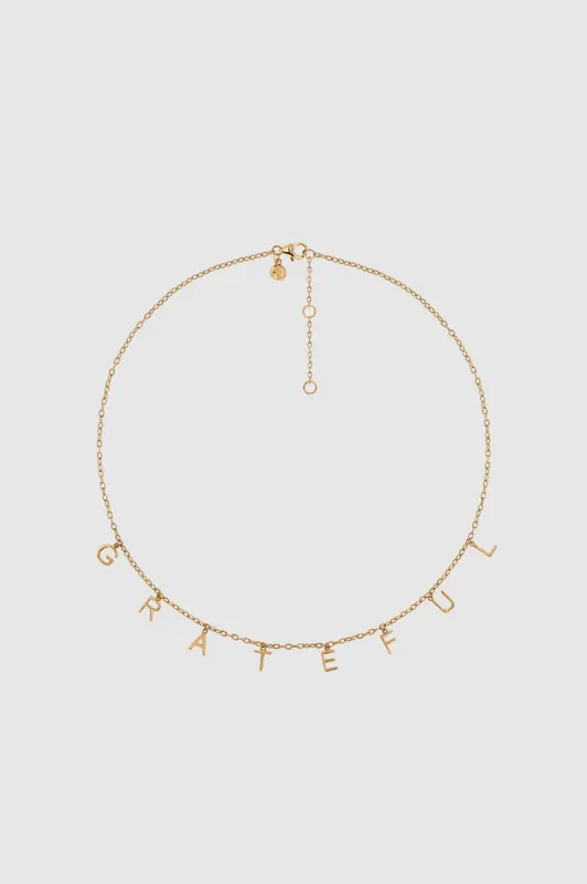 Grateful Choker - 14k Gold sold by Anine Bing